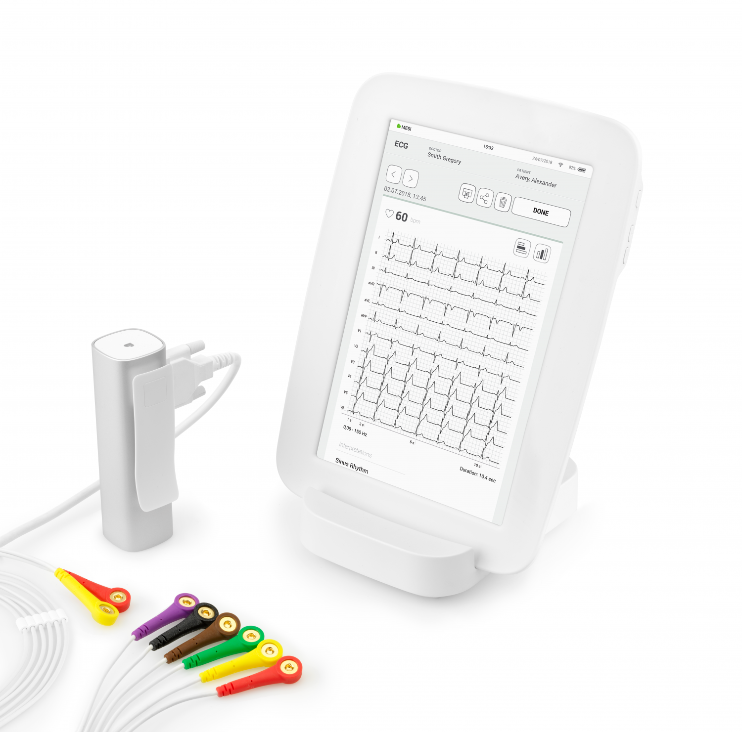 MESI mTablet Ruhe-EKG