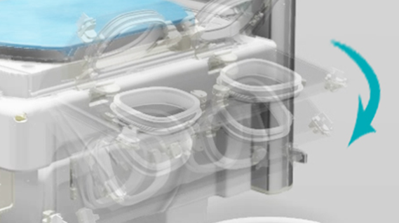 YP-3000 – INCUBATEUR NEONATAL AVEC MONITEUR